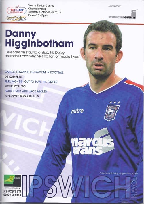 Ipswich Town FC v Derby County FC